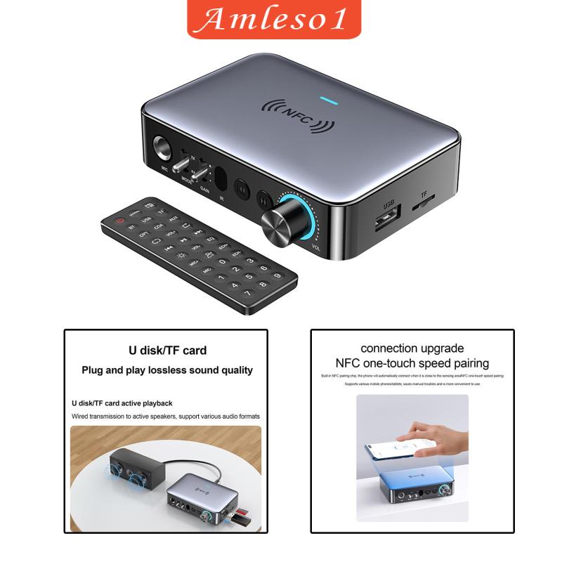 V5.1 có thẻ TF / Đầu ra AUX RCA / 3,5mm cho rạp hát tại nhà