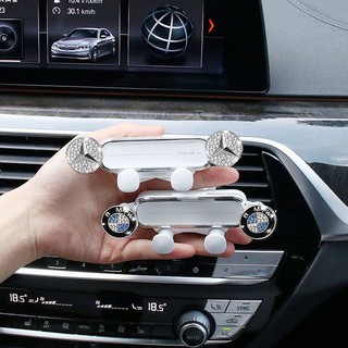 Car High-End Mobile Phone Bracket New Air Conditioning Vent Air Outlet Interior Car Mount Navigation Fixed Creative Stand v92f