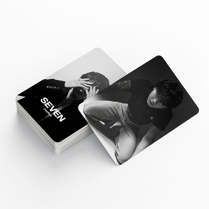 BTS JUNGKOOK Card Set 55 Tấm Thẻ Ảnh SEVEN Kpop Lomo Card Hình Nhóm Nhạc
