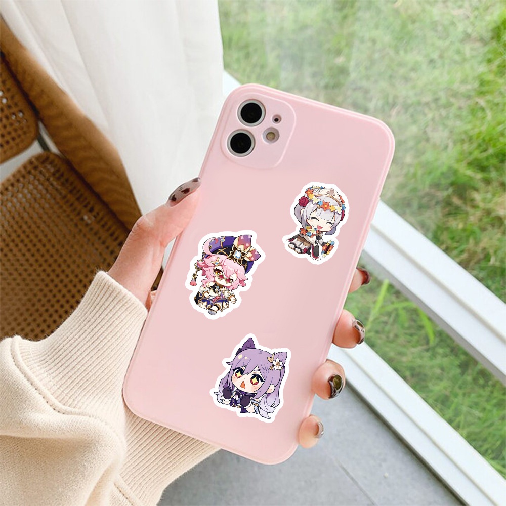 Hình Dán Genshin Impact Sticker Anime Stickers Game Chống Thấm Nước Trang Trí Mũ Bảo Hiểm, Điện Thoại, Đàn Guitar, Xe, Sổ