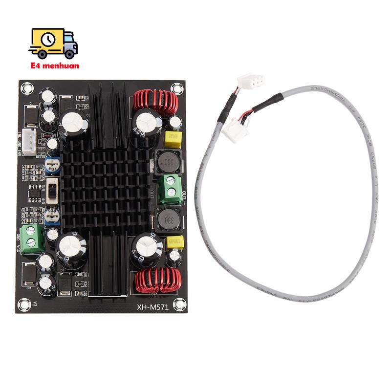 Xh-m571 loa siêu trầm công suất cao bảng mạch khuếch đại kỹ thuật số âm thanh xe đẩy bộ khuếch đại tăng cường mono 150w
