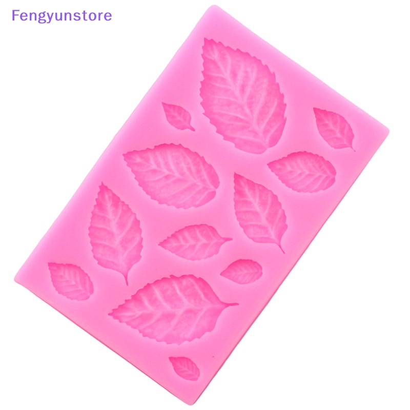 Khuôn hình lá phong silicone lá bánh trang trí bánh quy kẹo mềm khuôn làm bánh vn