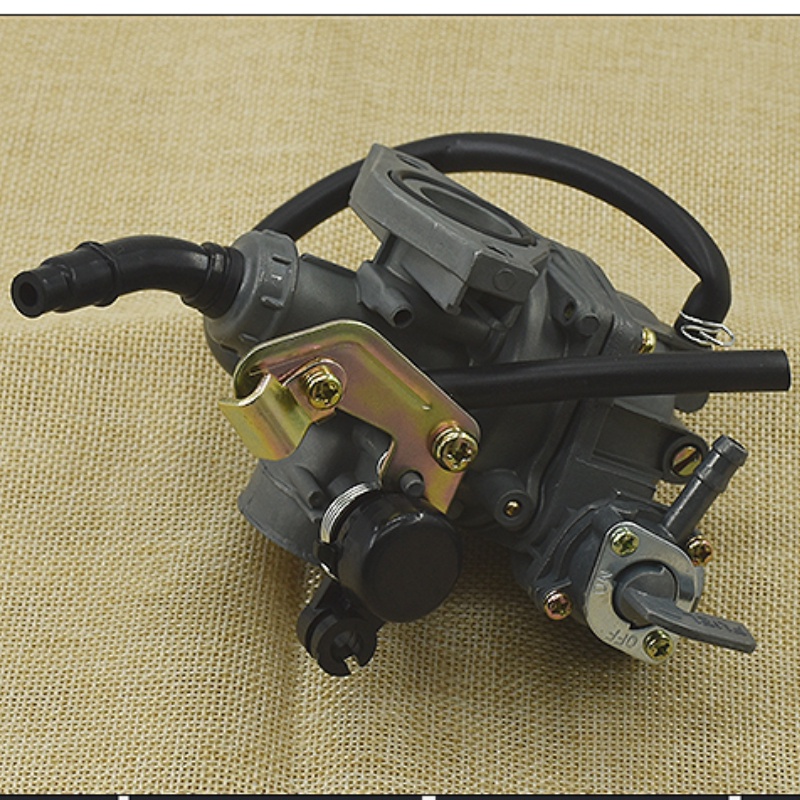 Bộ Chế Hòa Khí Xe Máy 100cc Bộ Chế Hòa Khí Tăng Áp Hoàn Chỉnh- LAMJAD