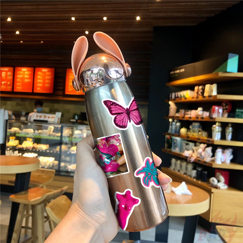 ❉ Màu hồng barbie phong cách nghệ thuật series 02 nhãn ❉ 50 cái / bộ diy fashion doodle decals stickers