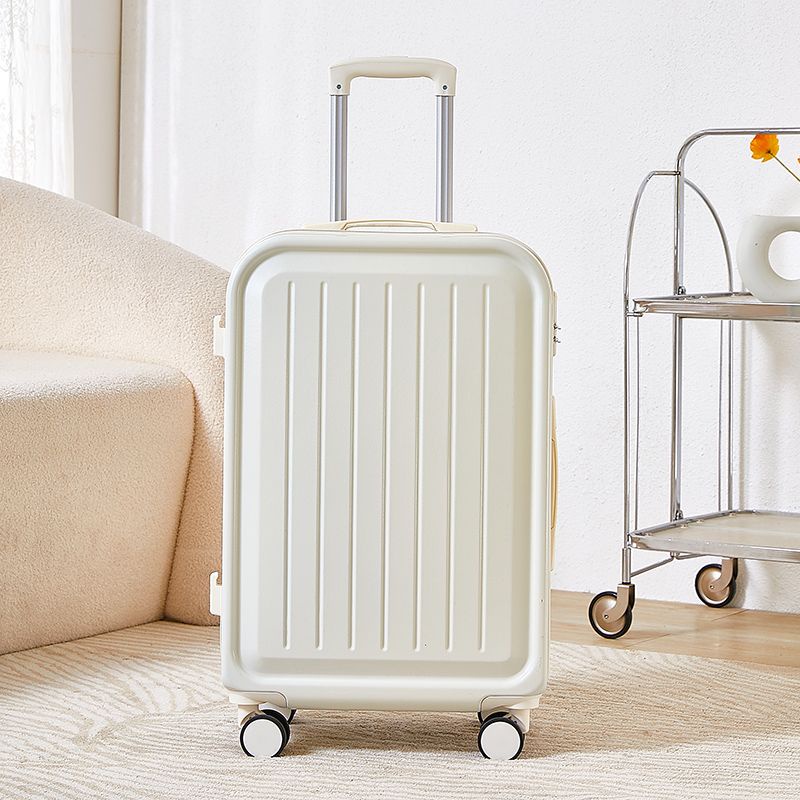 Vali dày xe đẩy vali nam đa chức năng vali da lên máy bay mật khẩu dung lượng lớn bền bỉ cho nam và nữ