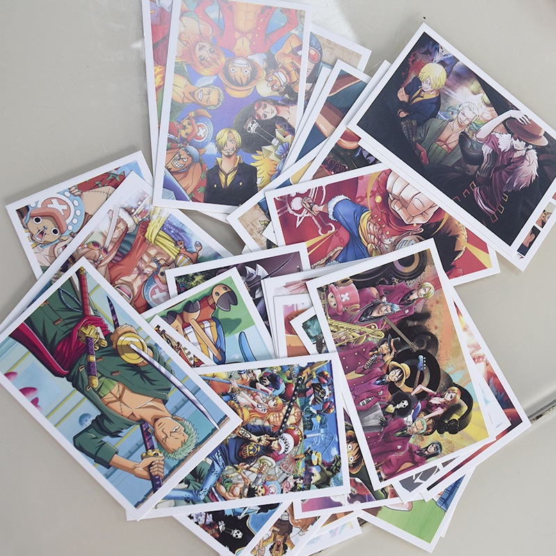 Dragon ball z, jojo, one piece, blue lock, haikyuu!! Attack on titan, naruto, black clover, jujutsu kaisen, tokyo revengers, hunter, chainsaw man, genshin, slam dunk, demon slayer lomo card