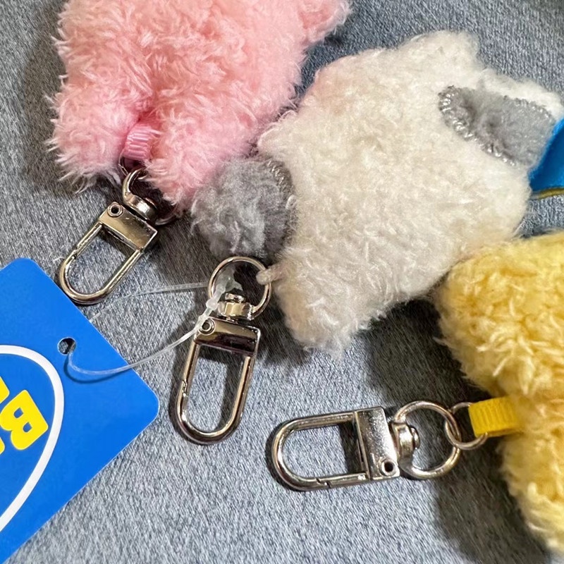 Móc Khóa Thỏ Nhồi Bông Dễ Thương