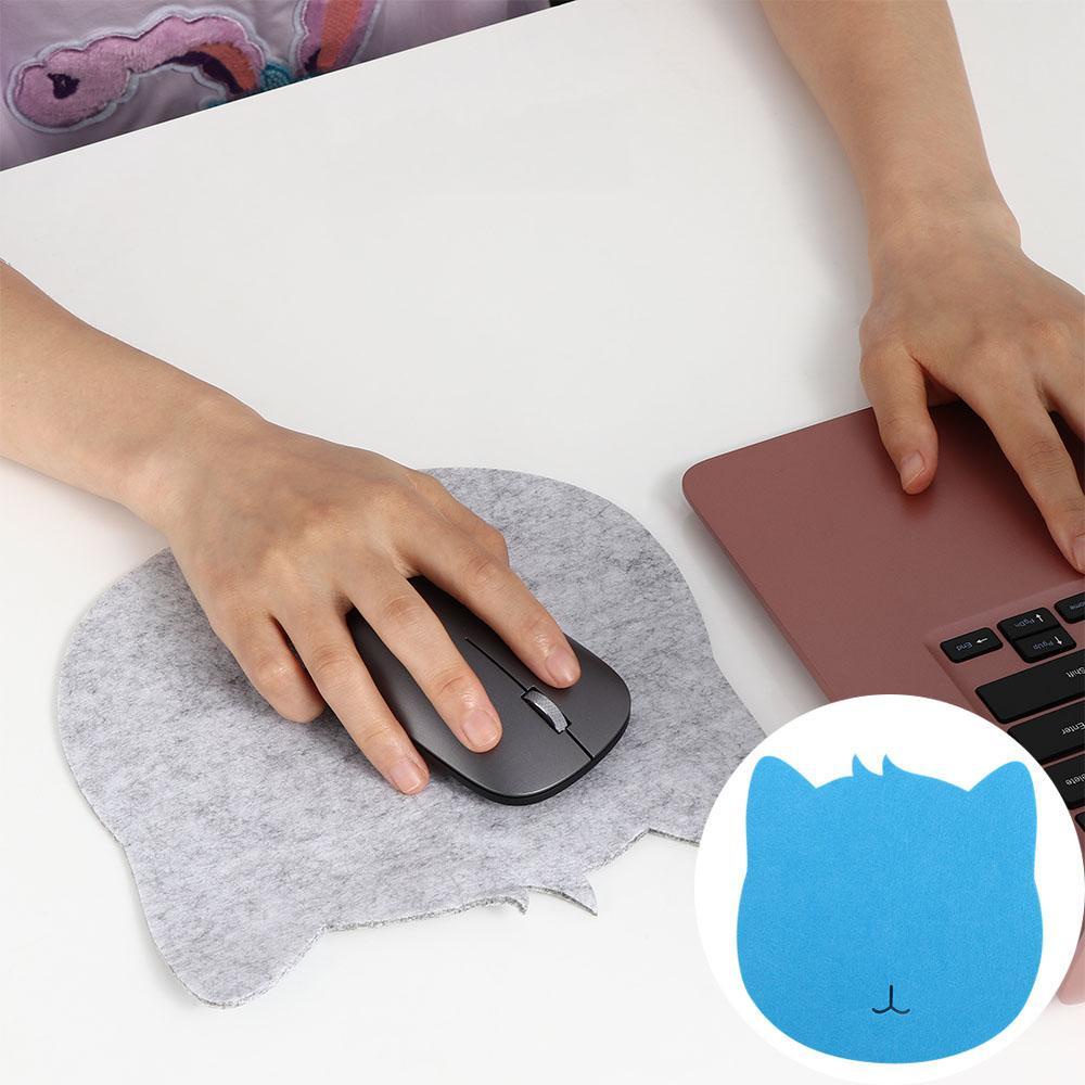 Thảm Lót Chuột Máy Tính In Hình Mèo Dễ Thương Thông Dụng