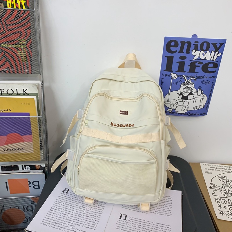 Solo Balo Nữ cặp đi học balo du lịch balo nữ da 2023 NEW K96T2GD