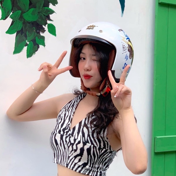 Mũ Bảo Hiểm 3/4 Royal M139 Kính Âm Tháo Lót Được - BH 12 Tháng