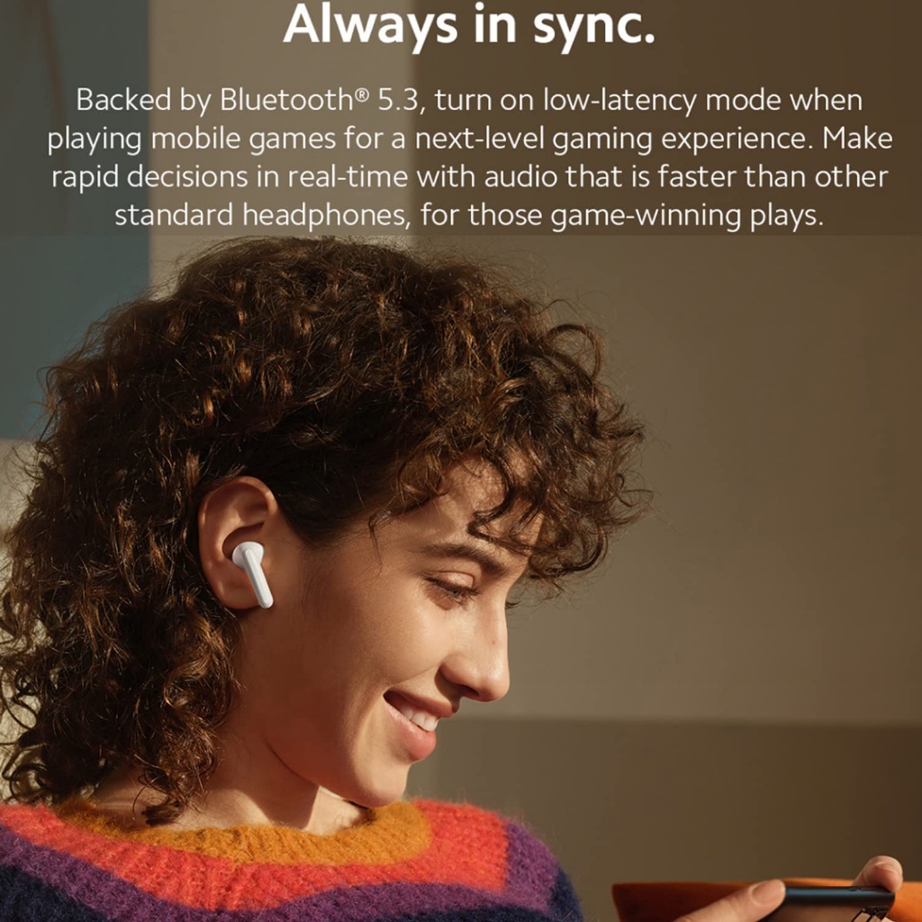 Tai Nghe Nhét Tai bluetooth Không Dây redmi buds 4 lite xiaomi