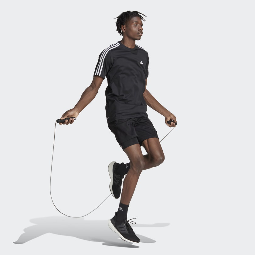 Áo Thun Thể Thao Nam Adidas Train Essentials 3-Stripes Training - IB8150