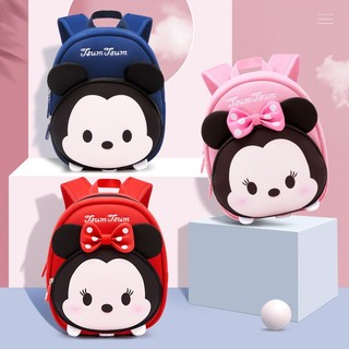 Disney disney mẫu giáo túi đi học phim hoạt hình trẻ em ba lô dễ thương cho trẻ mới biết đi