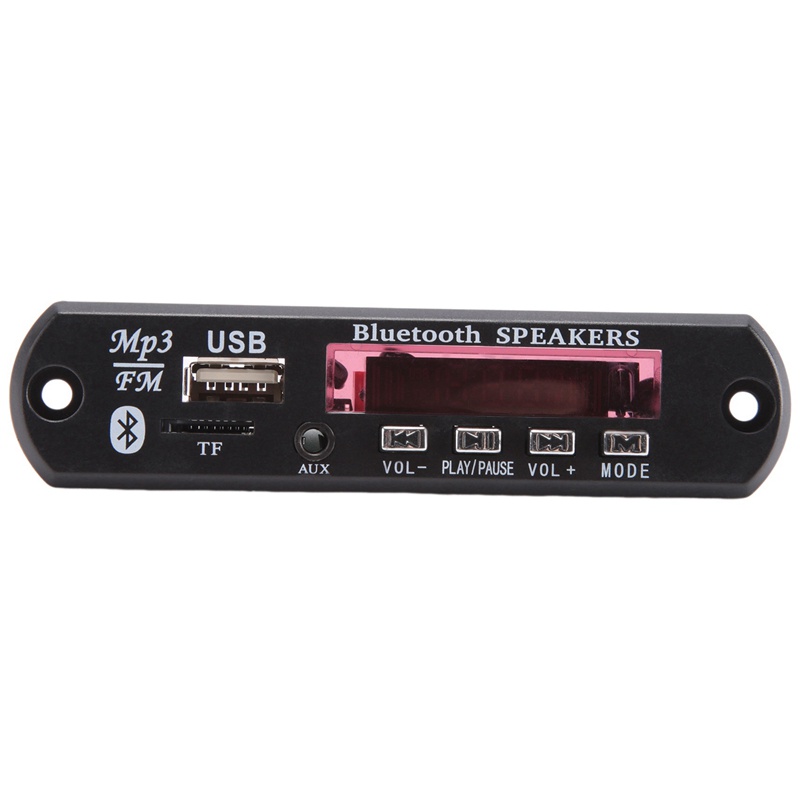 Bảng Mạch Giải Mã bluetooth 5.0 mp3 dc 5v 12v Hỗ Trợ tf usb aux Cho Xe Hơi Điện Thoại