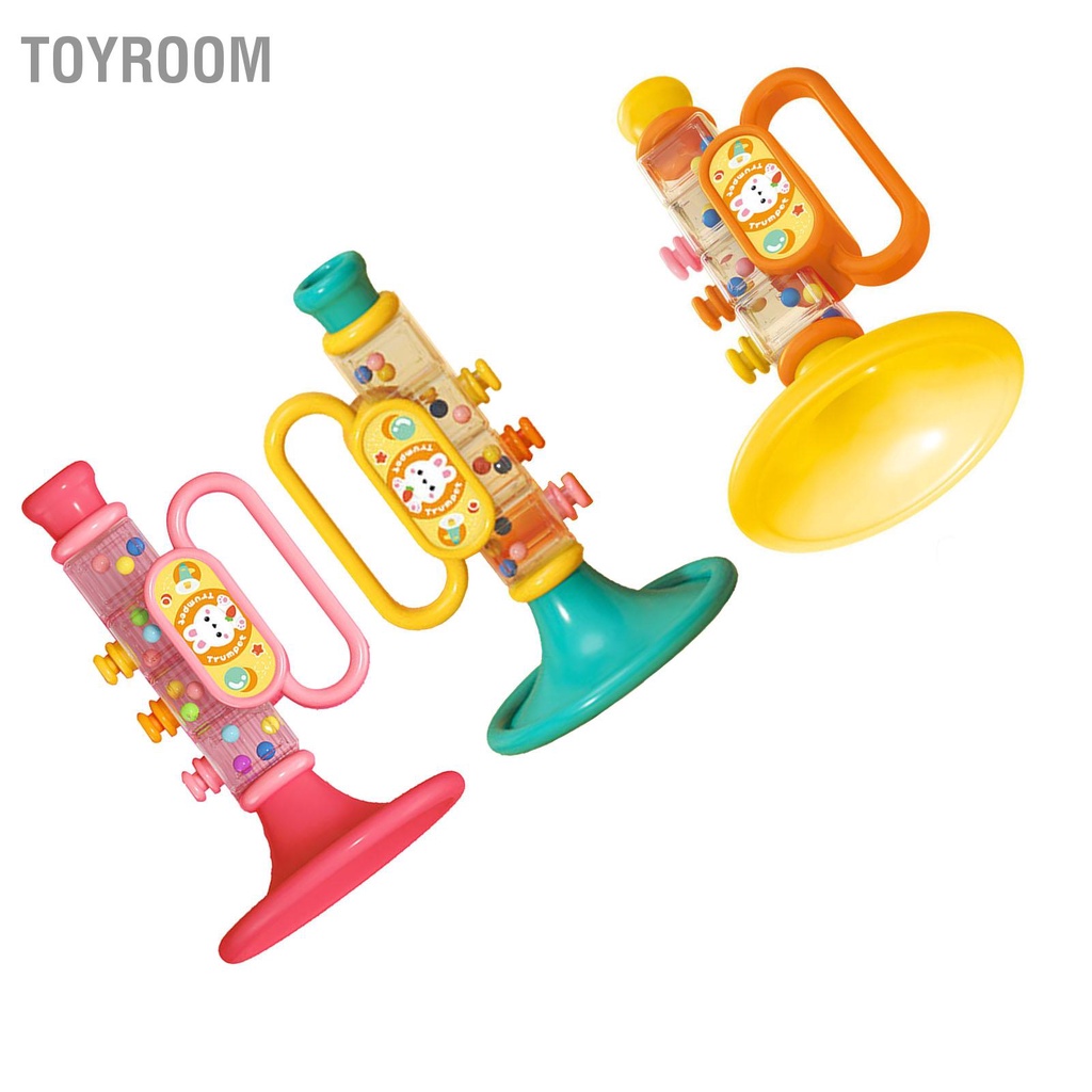 Có thể bán buôn Trẻ Em Đồ Chơi Kèn Trumpet Hoạt Hình Dễ Thương Màu Sắc Tươi Sáng Đa Năng Cho Bé Âm Nhạc Giáo Dục Sớm ToyRoom Hàng giao ngay