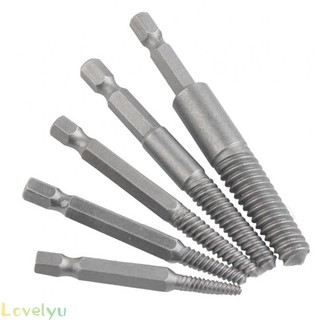 ⭐LOVE⭐ Screw Extractors Silver 1Pc Convenient Durable High Quality Attachment