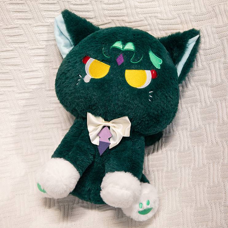 Ere1 genshin impact xiao cat búp bê sang trọng quà tặng cho bé gái trang trí nội thất teyvat sở thú nhồi bông đồ chơi cho trẻ em bộ sưu tập