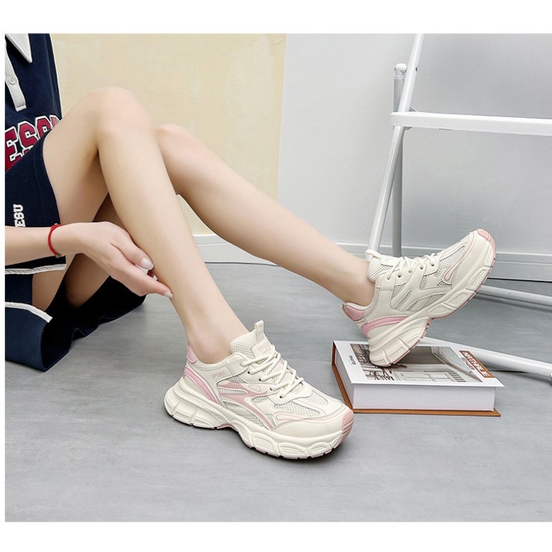 🔥có hàng sẵn🔥Giày Thể Thao Nữ Mới Đế Dày Thoải Mái  Siêu Nhẹ Thoáng Khí, Nhiều Màu Sắc Tùy Chọn - Giá Sốc Trên Shopee!"-AF4051