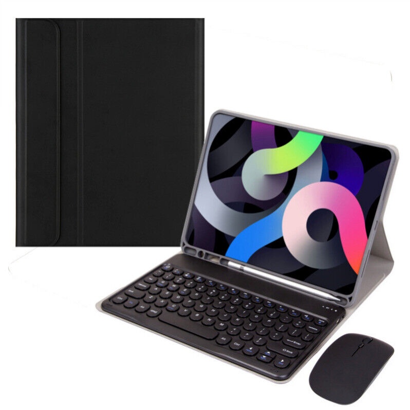 Bàn phím bluetooth cho samsung galaxy tab s9 11.0 sm-x710 sm-x716b sm-x718u bàn phím bluetooth có khe cắm bút bao da lật + chuột