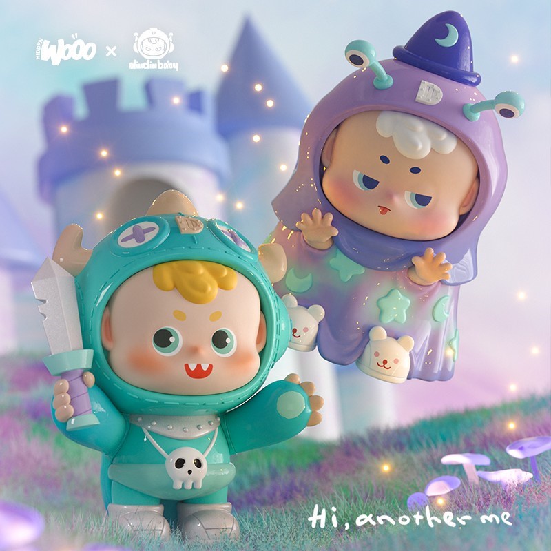 Hiddenwooo Mô Hình Búp Bê kawaii Dễ Thương Dùng Làm Quà Tặng