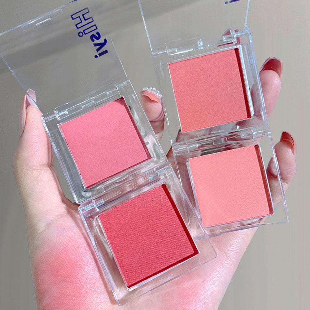 Phấn Má Hồng 6 Màu Lâu Trôi Sắc Tố Cao Trang Điểm Tự Nhiên