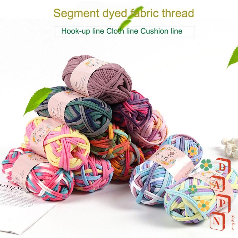 Daphs Cuộn Len Sợi Vải Nhiều Màu Đa Chức Năng