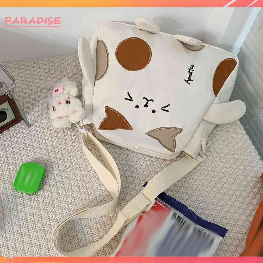 Túi Đeo Chéo Hình Mèo Dễ Thương Cho Nữ