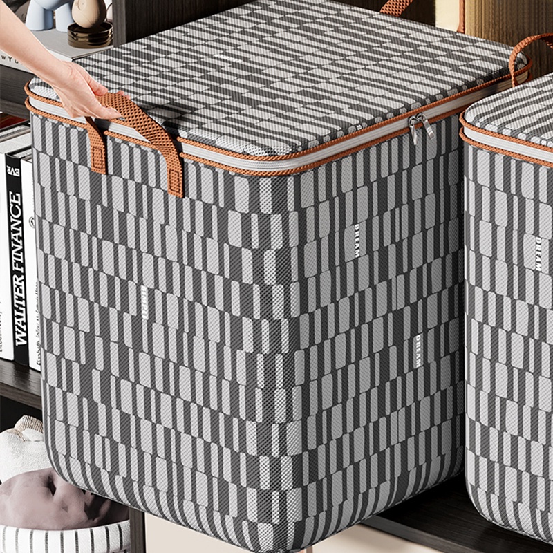 túi đựng chăn mùng quần áo kẻ karo đủ size (100l-140l-180l) BÊN em hang loại 1 nha