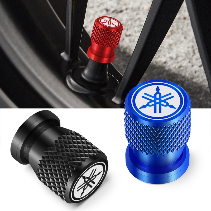 Nắp Van Bánh Xe Mô Tô Yamaha R1 R3 R25 Mt-09 Mt07 Fazer Fz6 Xj6 R15 TMAX YS125 XTZ125 Mio Aerox Nmax Xmax Chất Lượng Cao
