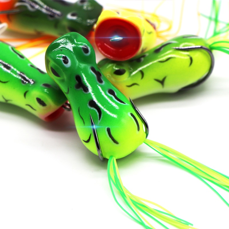 Mồi giả Mồi Câu Cá Giả Hình Con Ếch 5cm/12g Super Frog Lure Mồi giả câu cá lóc máy câu cá