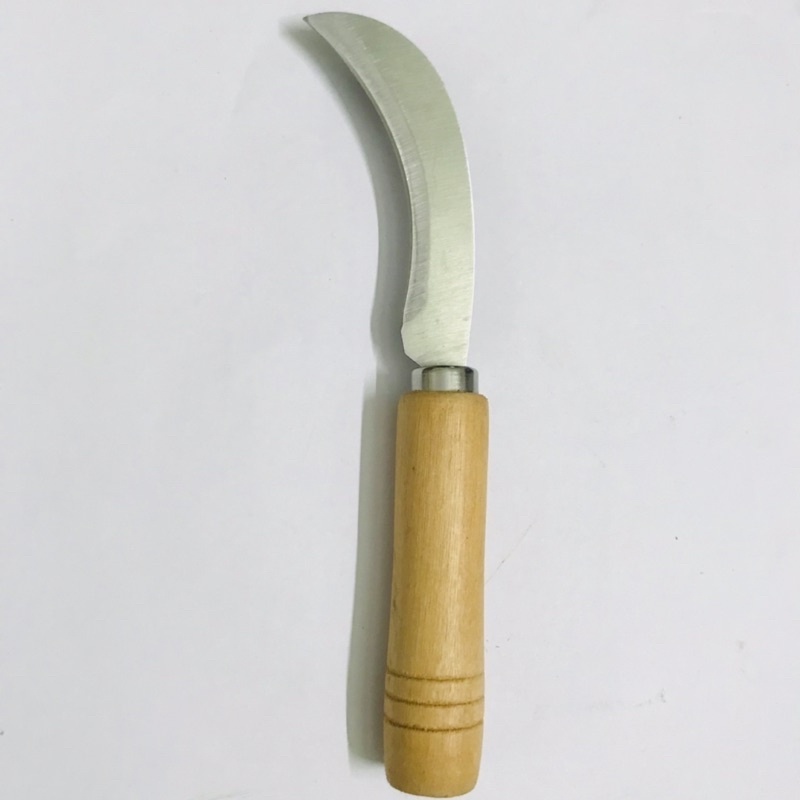 Dao cắt chuối, dao gọt thơm, dụng cụ gọt hoa quả trái cây lưỡi cong, dao ra nải chuối tiện lợi GD706-Gotmia