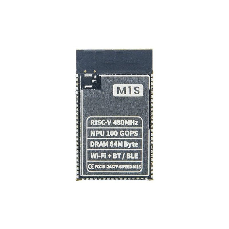 Bảng Mạch Mô Đun M1S BL808 RV64 480MHz + RV32 320MHz + NPU BLAI 100GOPS 16MByte SPI FLASH 2.4G WIFI / BT /BLE Core