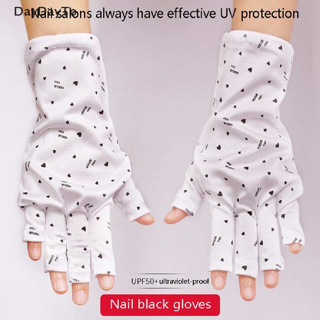 1 Đôi Găng Tay Chống Tia UV Bảo Vệ Móng