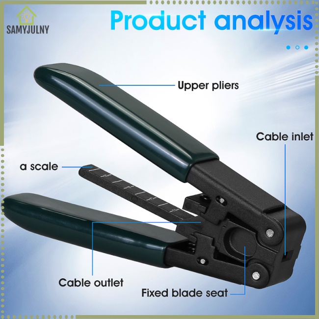 Dụng Cụ Tuốt Dây Cáp Sợi Thủy Tinh 3X2Mm