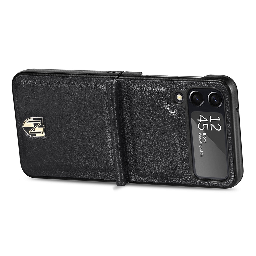 Ốp Điện Thoại Da Sang Trọng Cho Samsung Galaxy Z Flip4 Z Flip3 Premium Samsung Z Flip4 Z Flip3