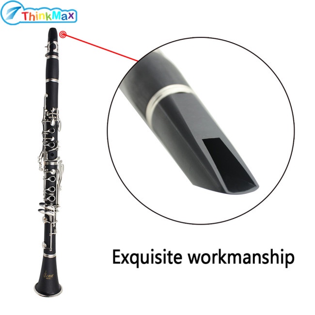 Miệng Kèn Clarinet Màu Đen Chuyên Nghiệp