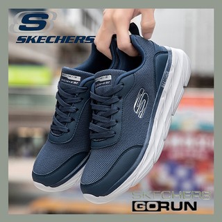 Go RUN Giày thể thao nam buộc dây thông thường Giày chạy bộ Giày chạy bộ Giày chạy bộ Man * Skechers _ Kasut Lelaki Sukan