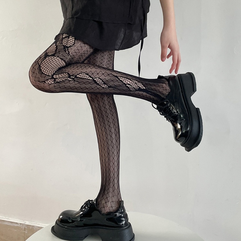 Quần Tất Lưới Họa Tiết Cây Gợi Cảm Dành Cho Nữ