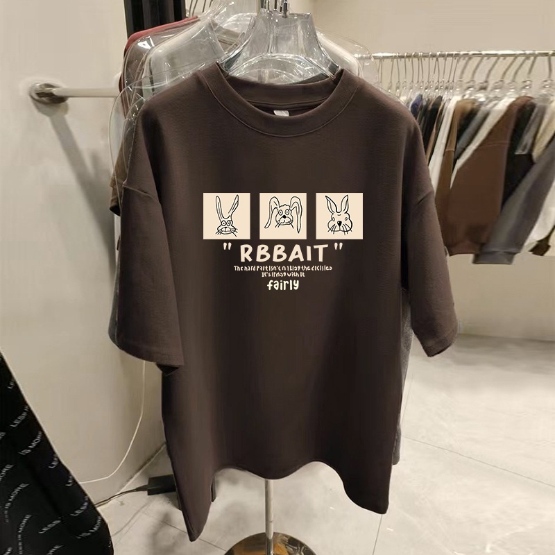 NRVP Áo Thun 100% Cotton Tay NgắN Plus Size Cho Nam Và Nữ