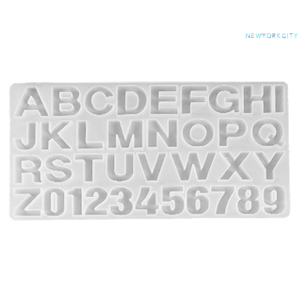 Khuôn Silicone Chịu Nhiệt Hình 26 Chữ Cái