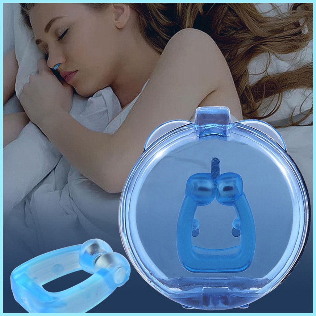 Kẹp Mũi Chống Ngáy Từ Tính Bằng Silicone Tiện Dụng
