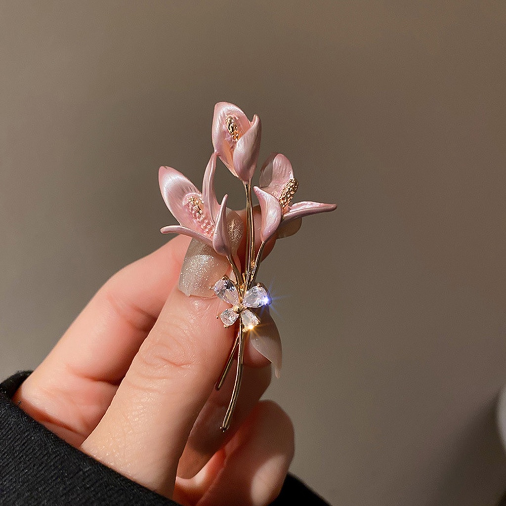 Ghim Cài Áo Hình Hoa Tulip Xinh Xắn Thời Trang