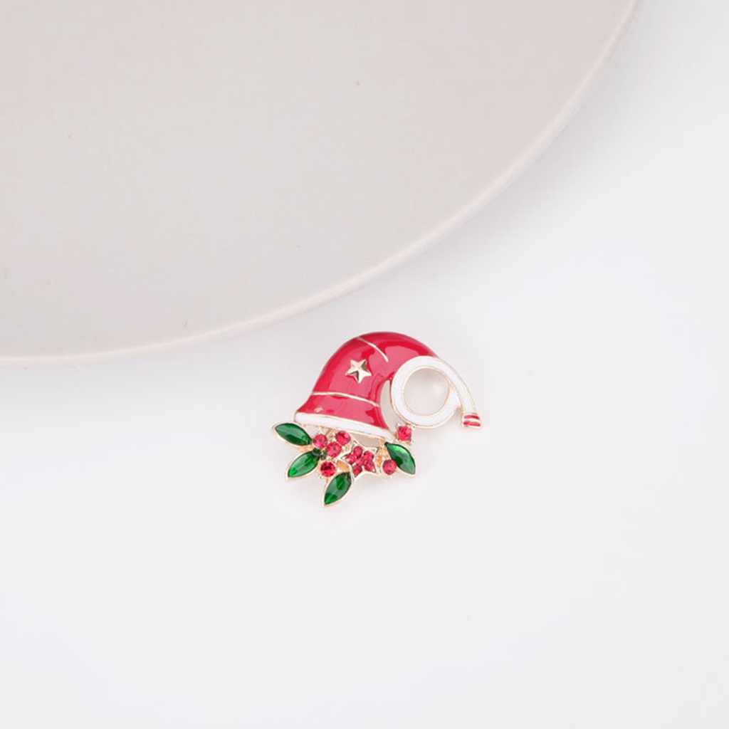Ghim Cài Áo Hình Chiếc Giày / Vòng Hoa Đính Đá Nhiều Màu Sắc Trang Trí Giáng Sinh / Năm Mới