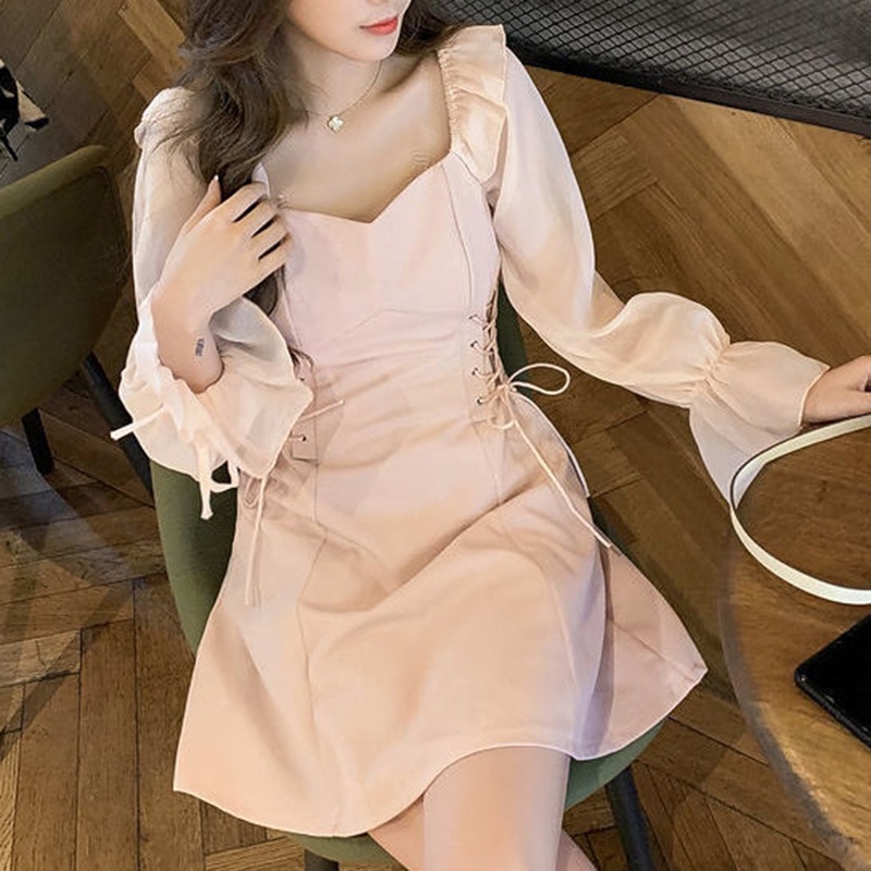 IELGY  Đầm Lưới Thời Trang Cá Tính Phong Cách xiaoxiang Cho Nữ