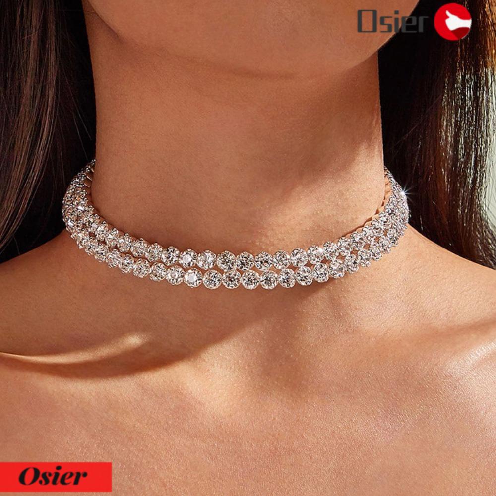 Vòng cổ Hai Lớp 1 Lớp Họa Tiết Hoa Thời Trang Dành Cho Nữ|Vòng cổ Xích Thời Trang Cá Tính Cho Nữ