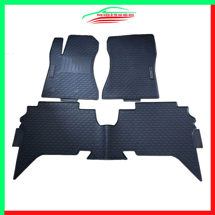 Thảm lót sàn ô tô cao su 3D RANGER 2023-2024 đúc liền không mùi, chống trơn trượt