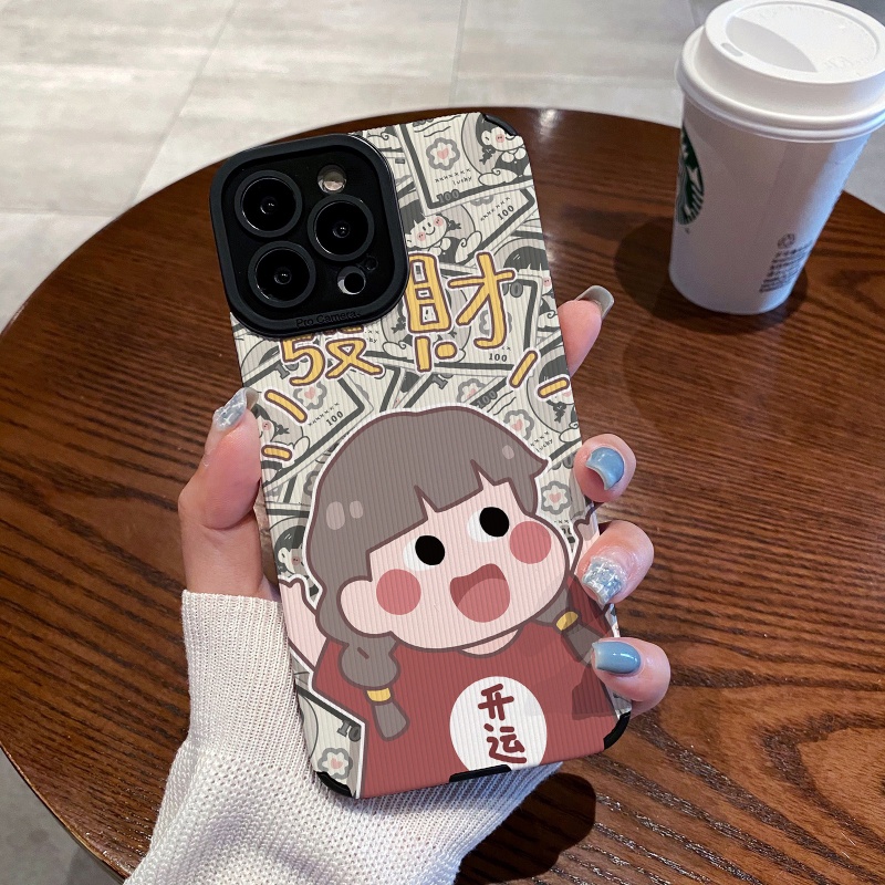 Ốp Điện Thoại TPU Mềm Chống Trượt Chống Sốc In Hoạt Hình Cho iPhone 14 Pro Max 13 Mini 12 11 Pro X XS XR 7 8 Plus SE Sự Bảo Vệ