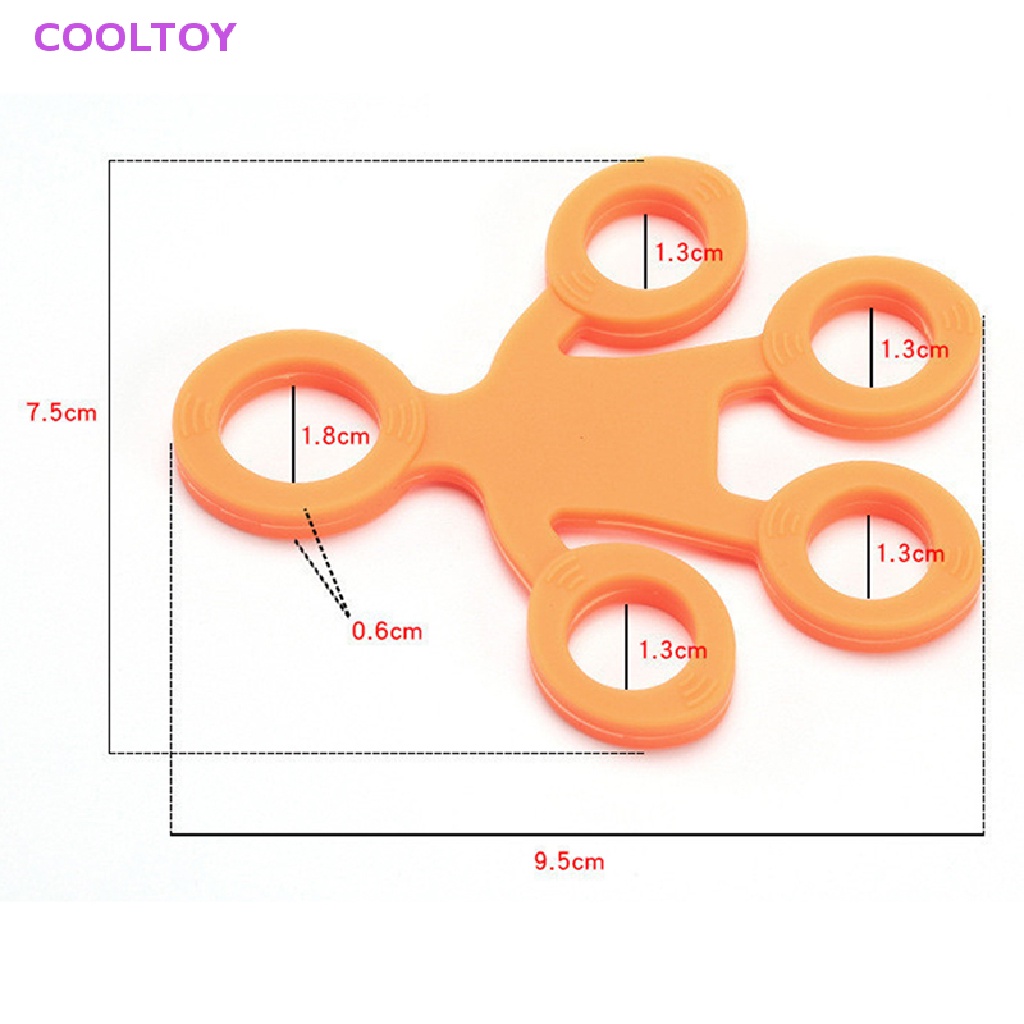 Cooltoy Đồ Chơi Vòng Silicone Tập Luyện Tay Giảm Căng Thẳng