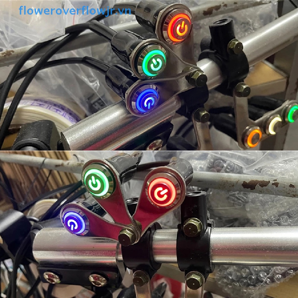 Công Tắc Đèn LED FJR Gắn Tay Lái Xe Máy Có Thể Điều Chỉnh