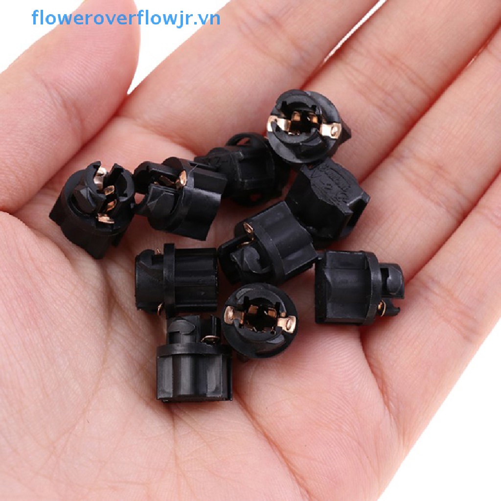 Bộ 5 Chuôi Đèn Led T5 Dạng Xoắn Kèm Giá Đỡ Đèn Tín Hiệu